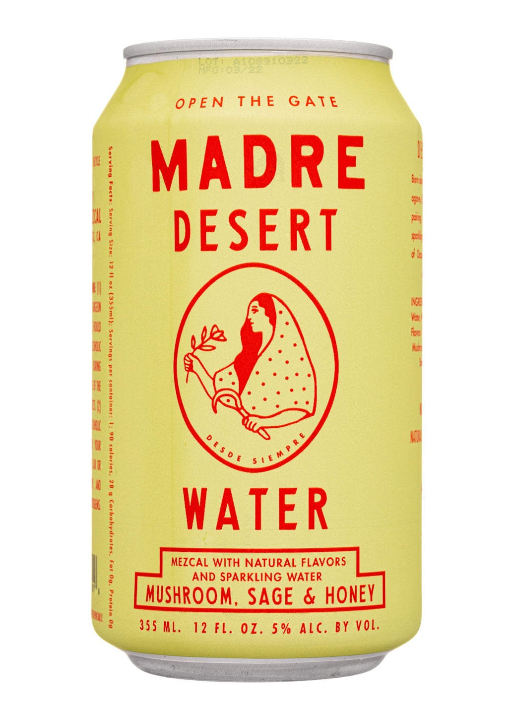 MADRE DESERT WATER Mushroom Sage Honey