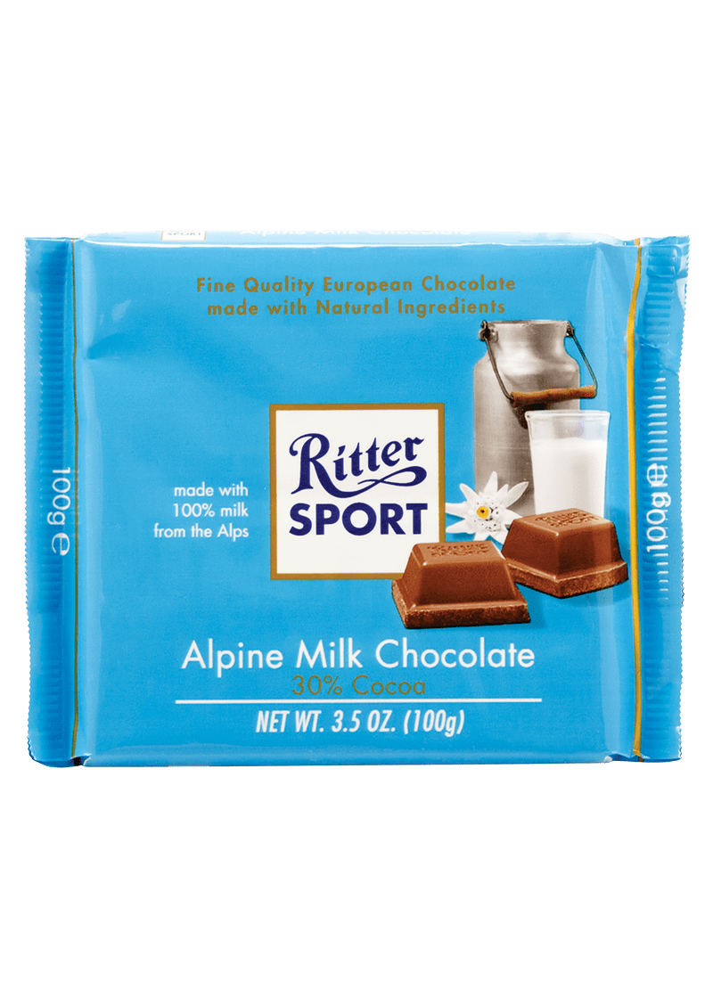 RITTER SPORT Alpine Milk Chocolate