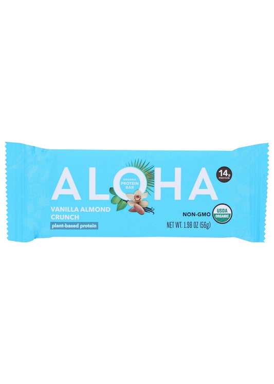 ALOHA Vanilla Almond Crunch Plant-Based Protein Bar