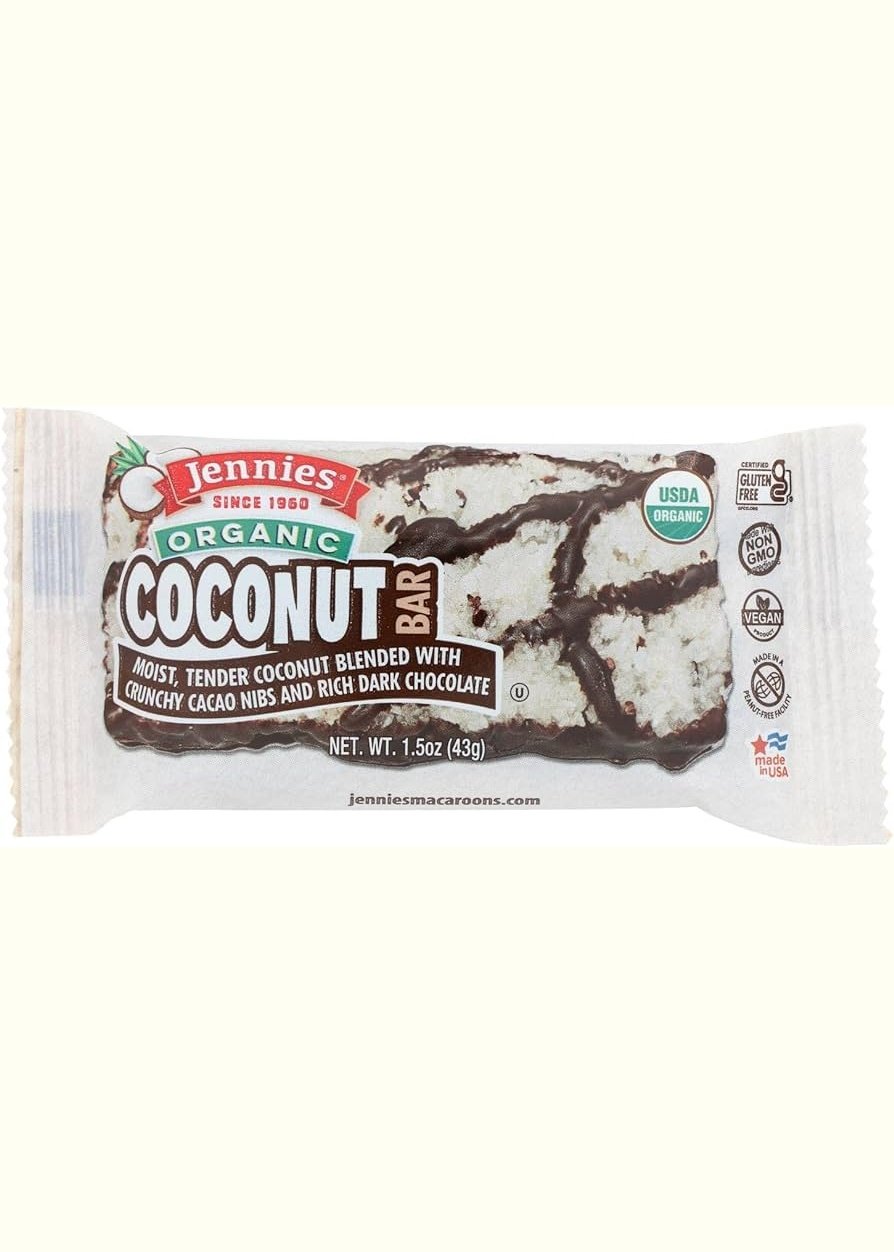 JENNIE'S Organic Cacao Powder Coconut Bar