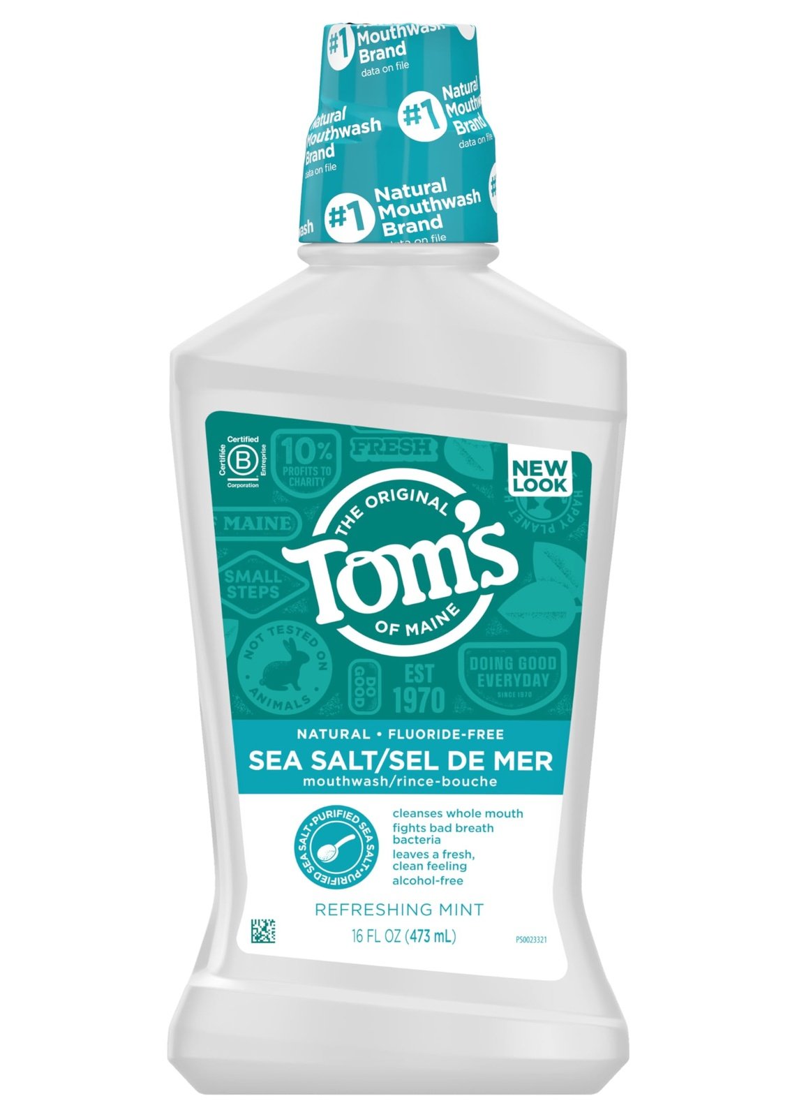 TOM'S OF MAINE Sea Salt Mouthwash