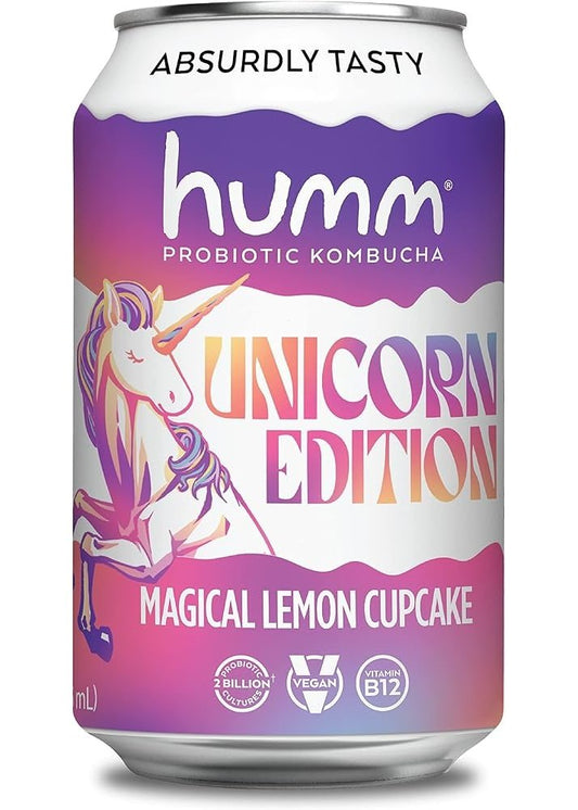 HUMM Magical Lemon Cupcake Kombucha