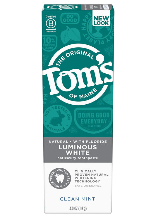 TOM'S OF MAINE Luminous White Toothpaste