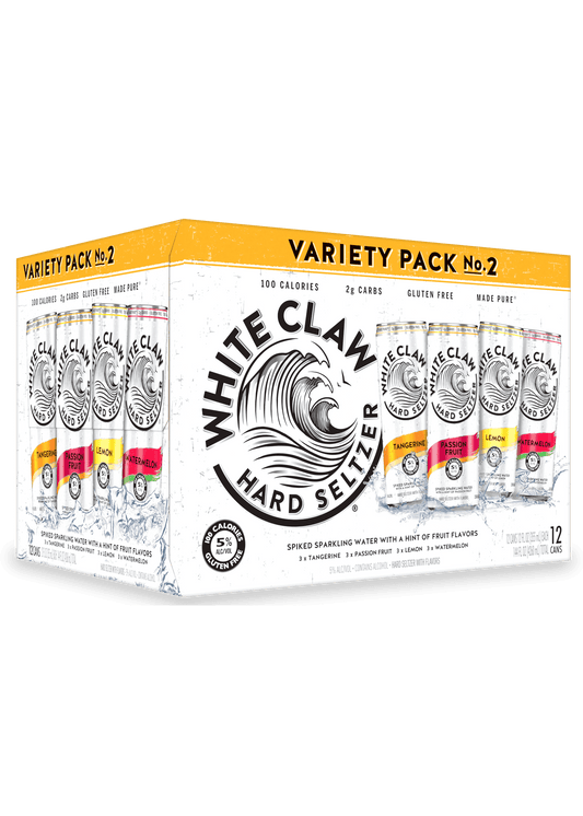 WHITE CLAW Variety Pack NO.2 12pk