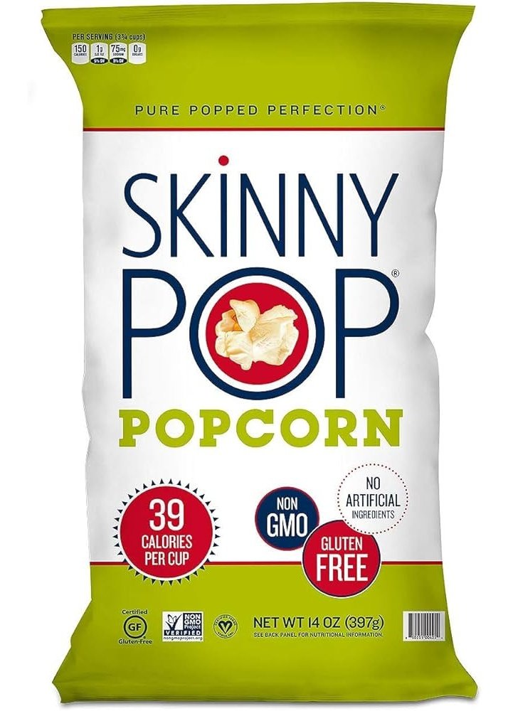 SKINNYPOP Natural Popcorn Large