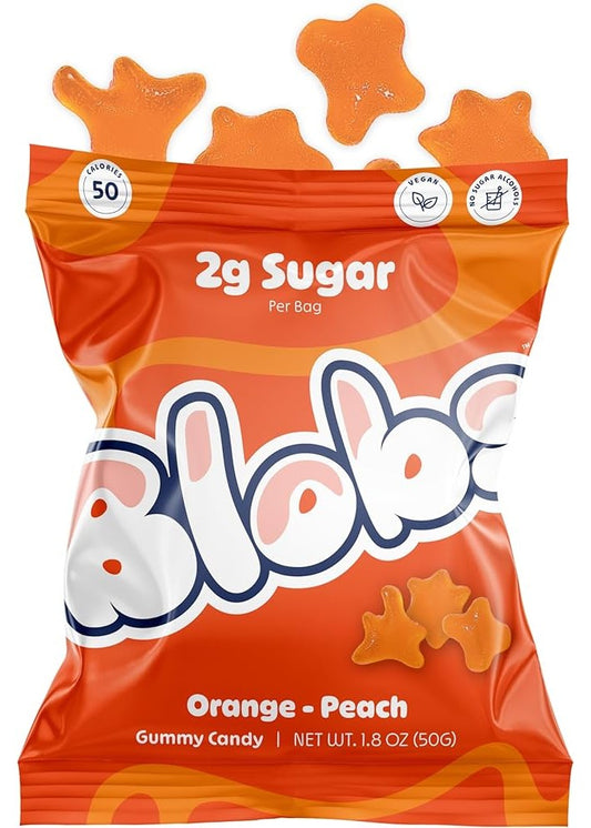 BLOBS Peach Orange Gummies