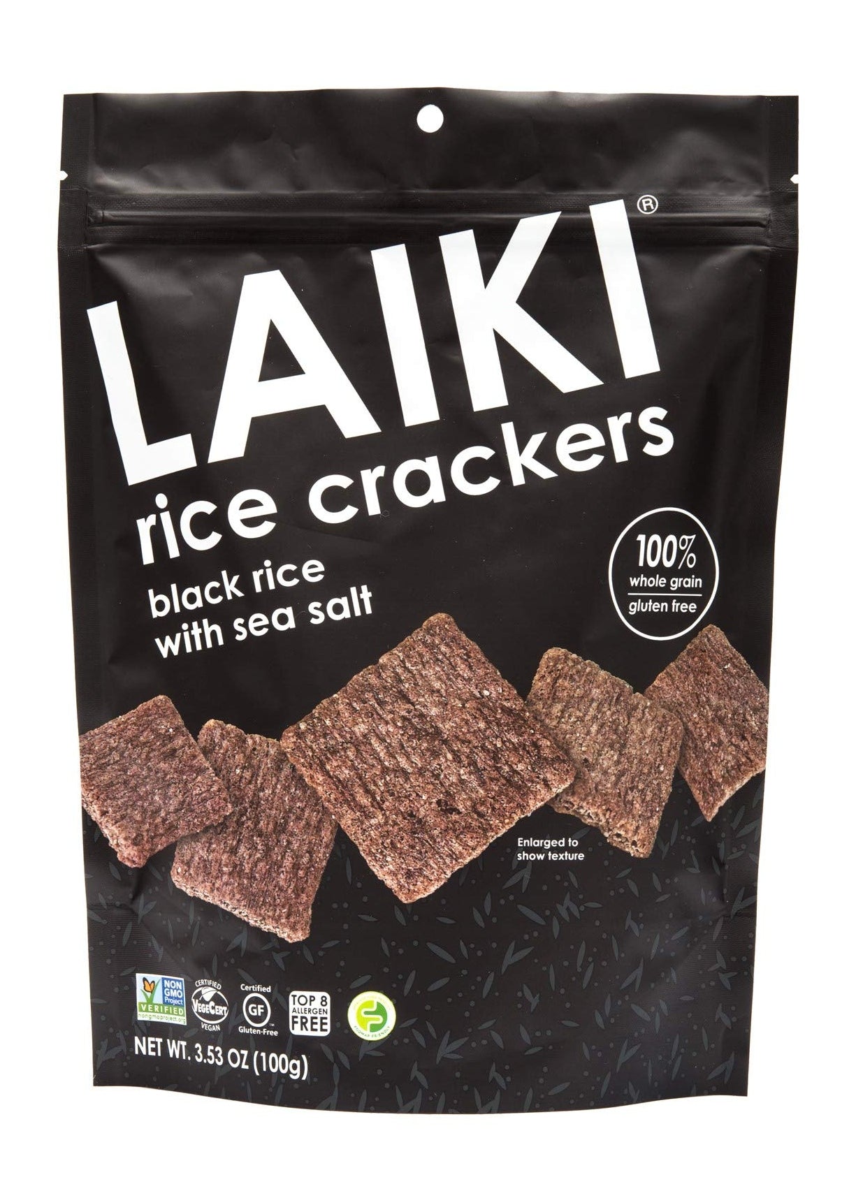 LAIKI Black Rice Crackers