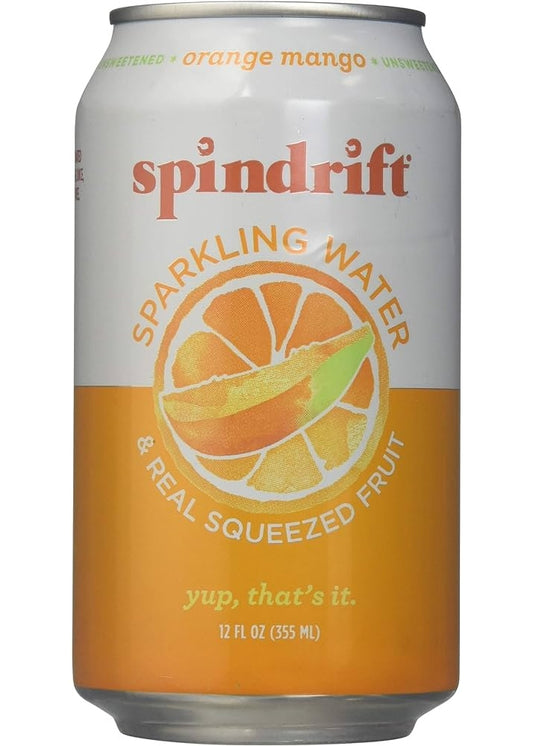 SPINDRIFT Mango Orange