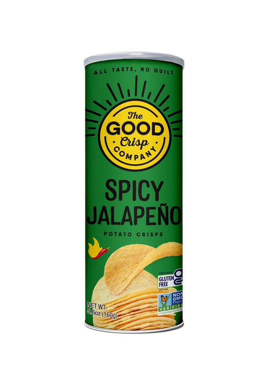 THE GOOD CRISP COMPANY Spicy Jalapeño Gluten Free Potato Chips