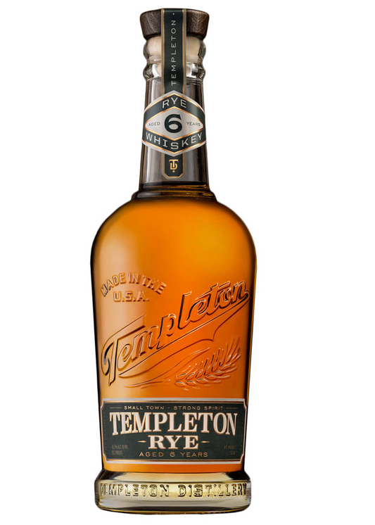 TEMPLETON RYE 6 Year Rye Whiskey