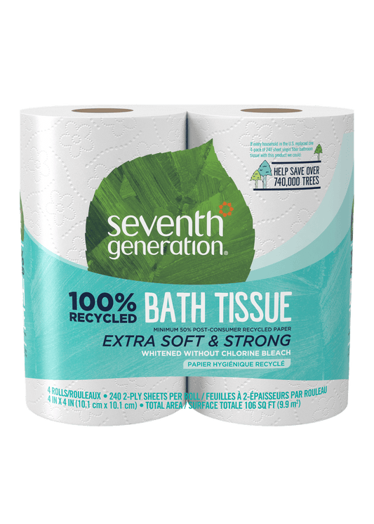 SEVENTH GENERATION 100% Recycled 2-Ply Bathroom Tissue