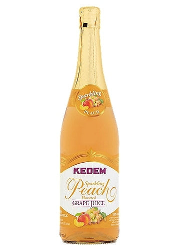 KEDEM Sparkling Peach Flavored Grape Juice