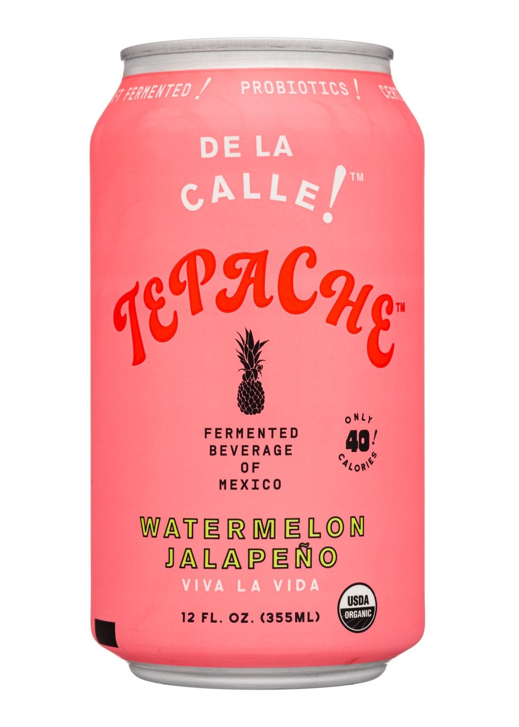 DE LA CALLE Tepache Viva La Vida Watermelon Jalapeño