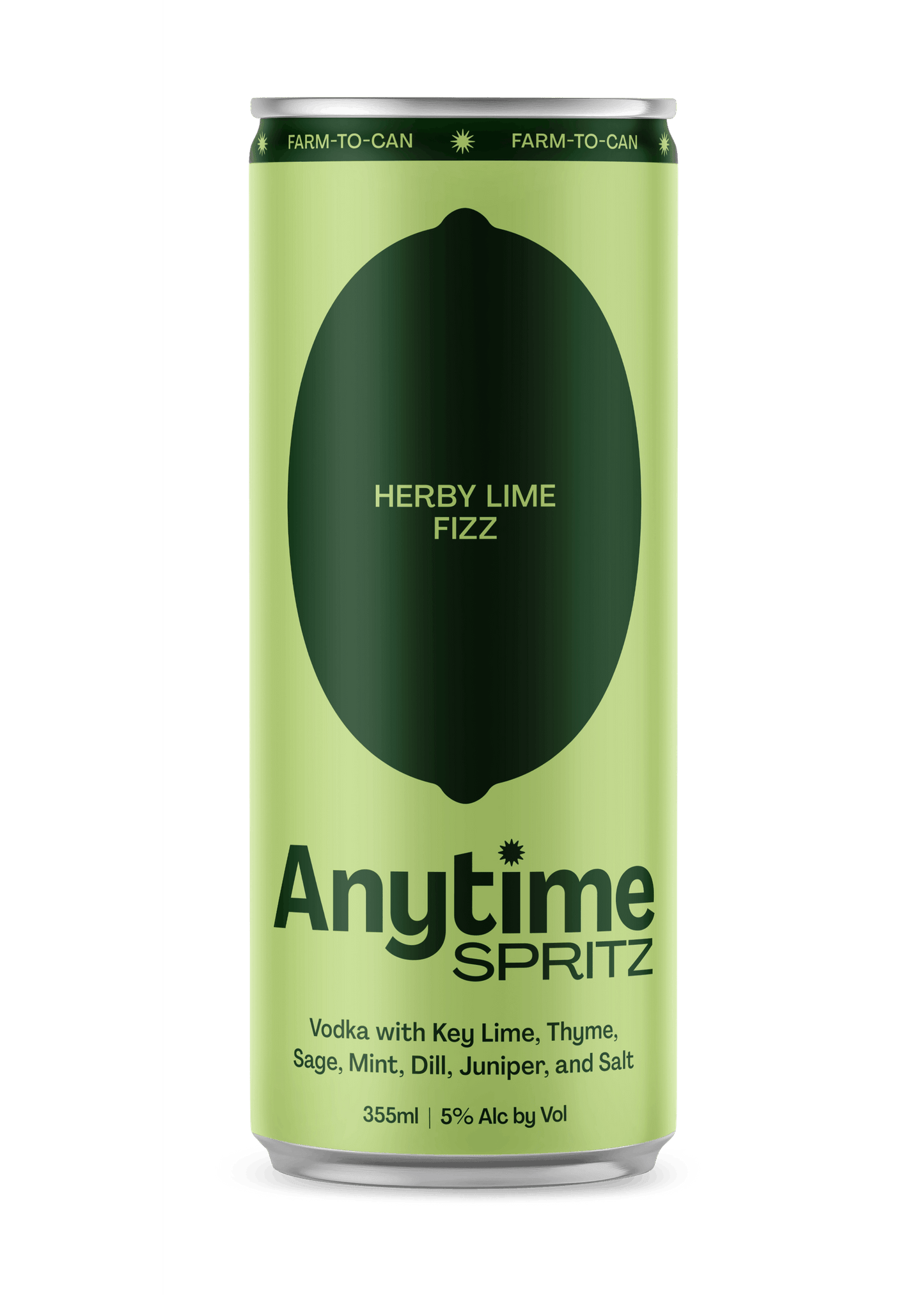 ANYTIME SPRITZ Herby Lime Fizz