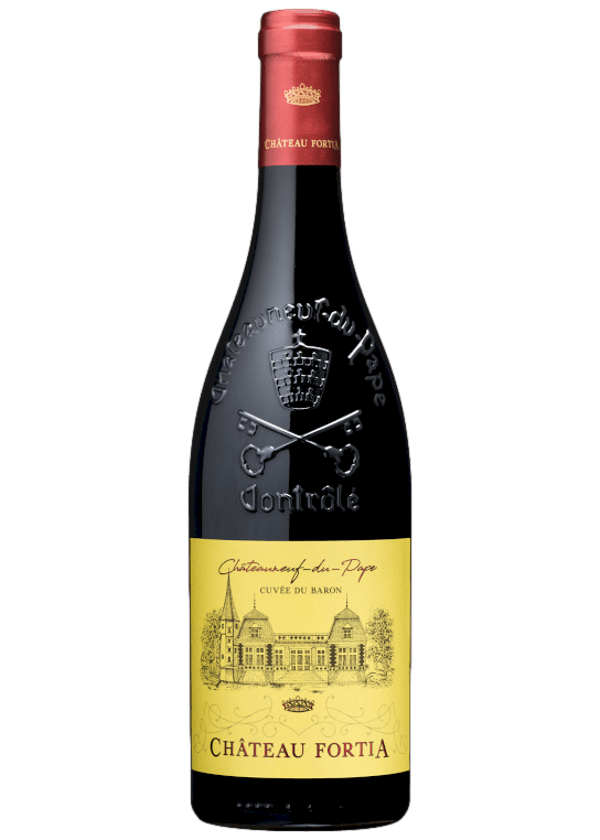 CHATEAU FORTIA Châteauneuf-du-Pape Rouge Cuvée du Baron 2020