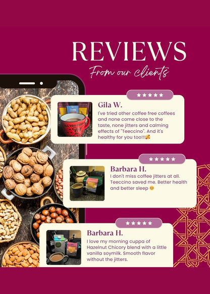 Hazelnut Chicory Herbal Coffee
