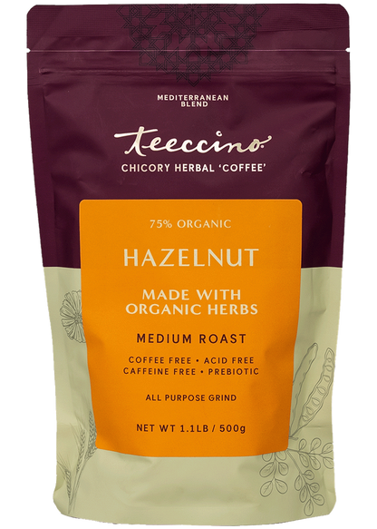 Hazelnut Chicory Herbal Coffee