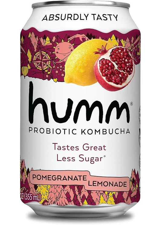 HUMM Magical Pomegranate Lemonade Kombucha