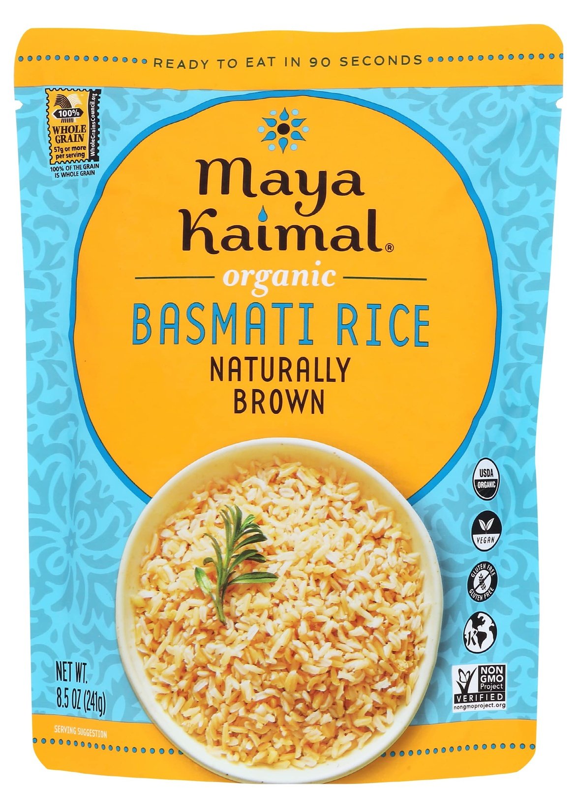 MAYA KAIMAL Naturally Basmati Brown Rice – Howden Market