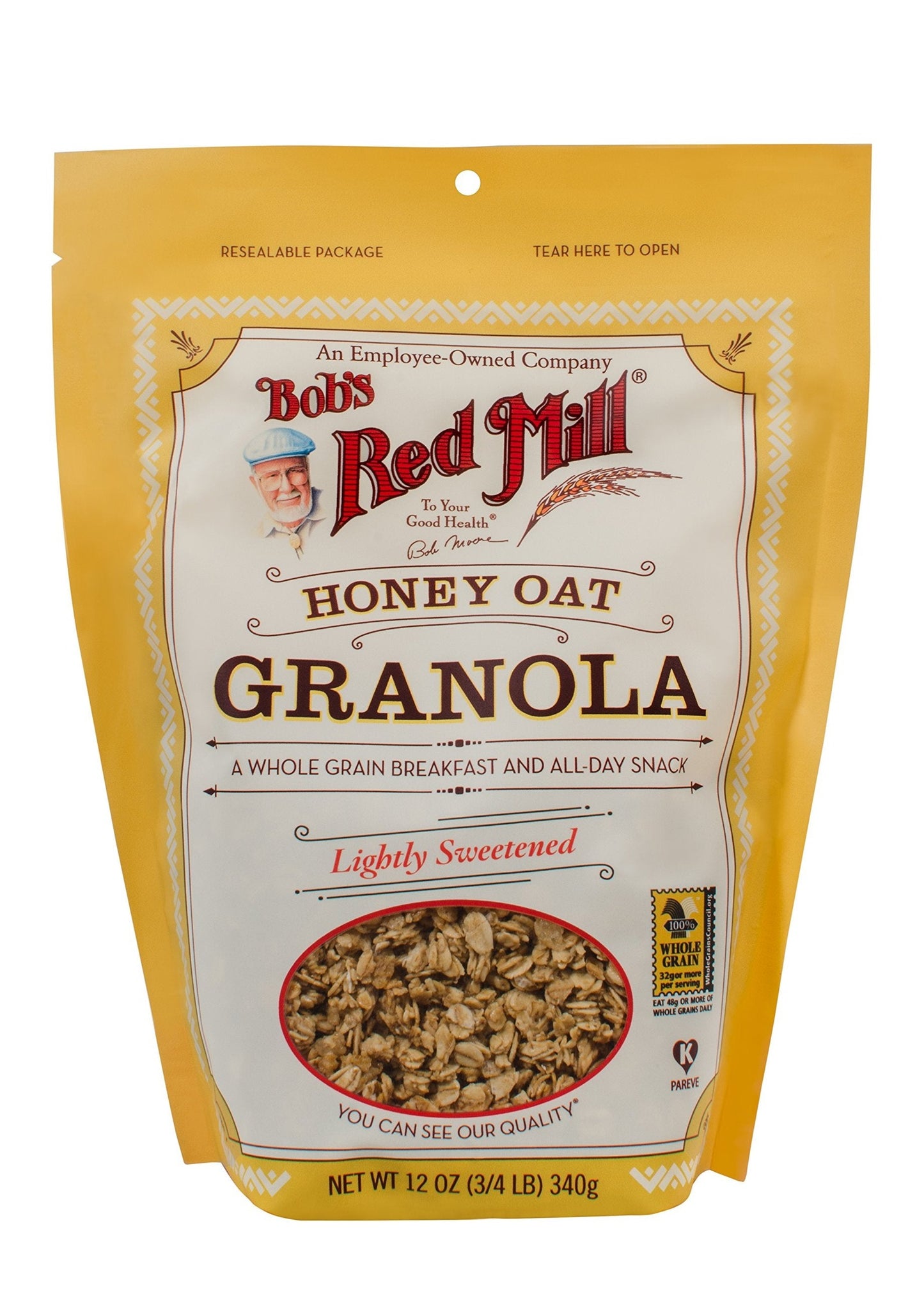 BOB'S RED MILL Honey Oat Granola Cereal