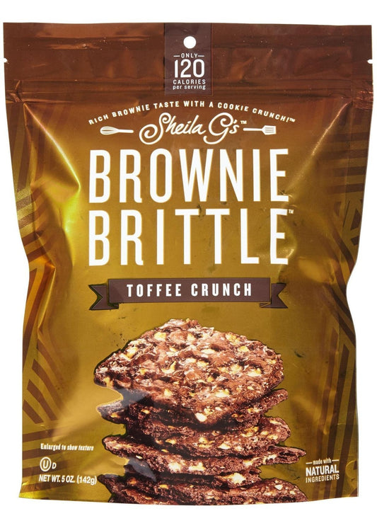 SHEILA G'S Toffee Crunch Brownie Brittles