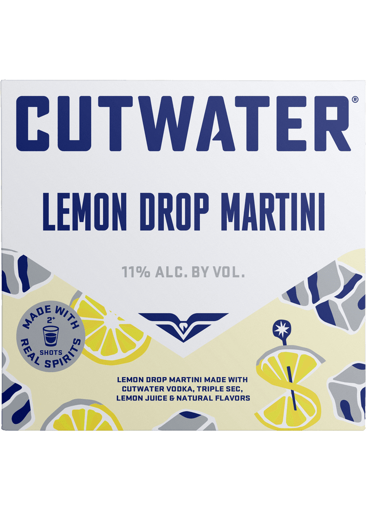 CUTWATER Lemon Drop Martini 4PK