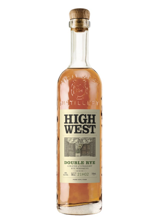 HIGH WEST DISTILLERY Double Rye Whiskey