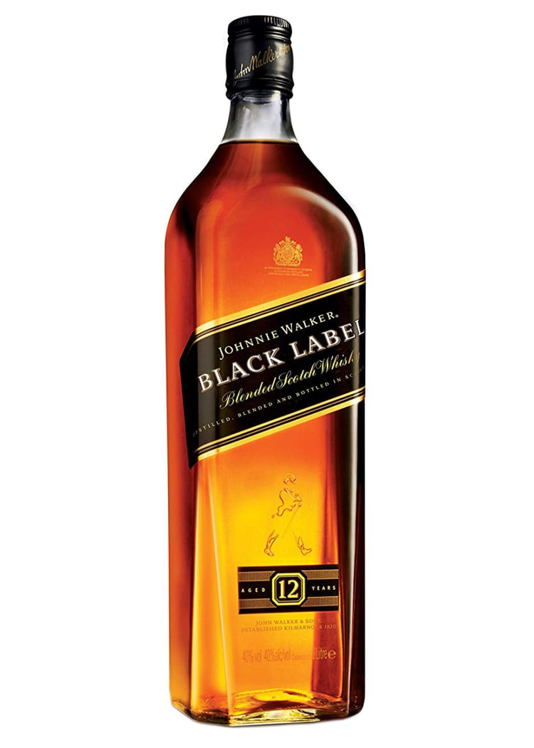 JOHNNIE WALKER 12 Year Black Label Blended Scotch Whisky – Howden Market