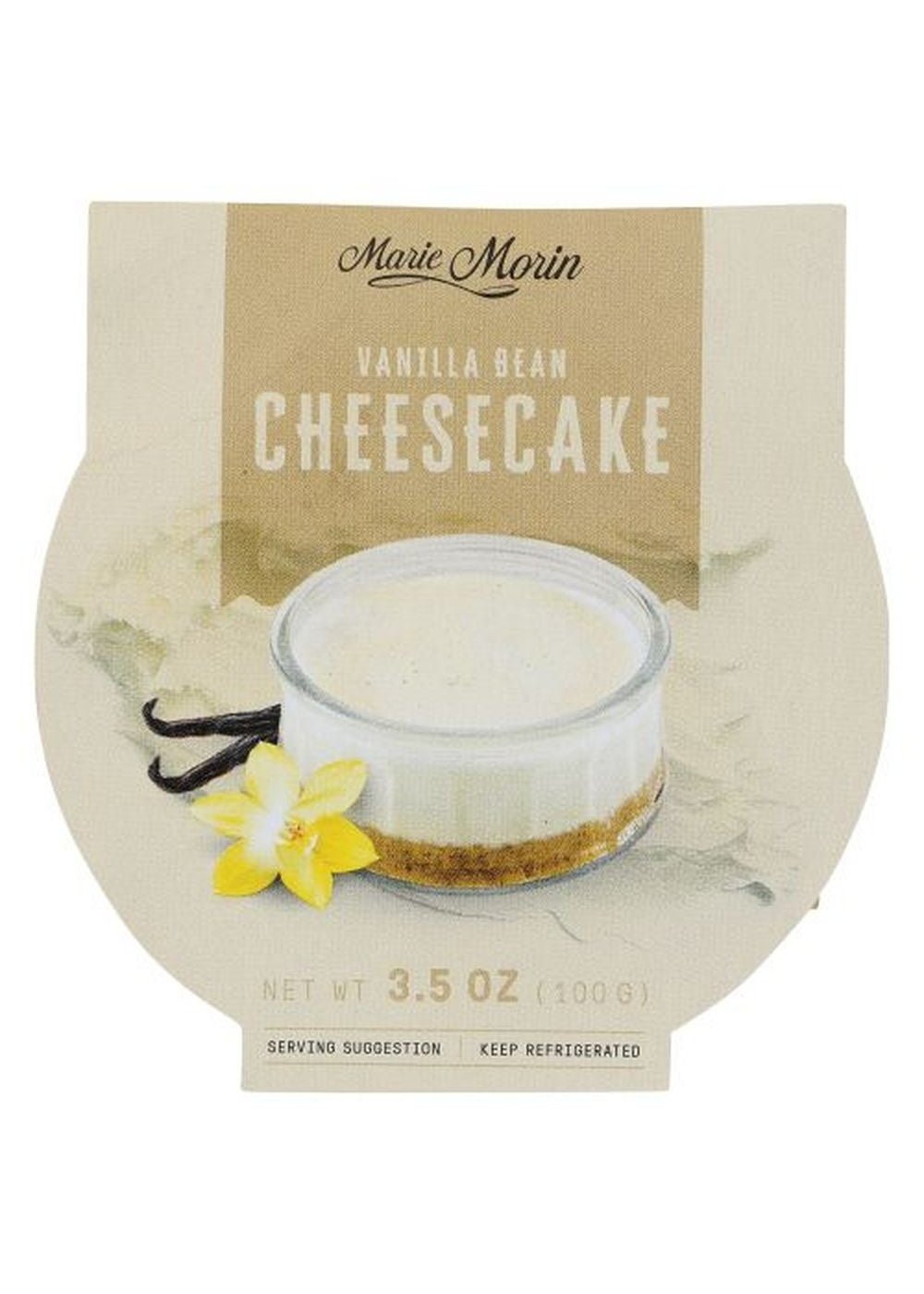 MARIE MORIN Vanilla Bean Cheese Cake