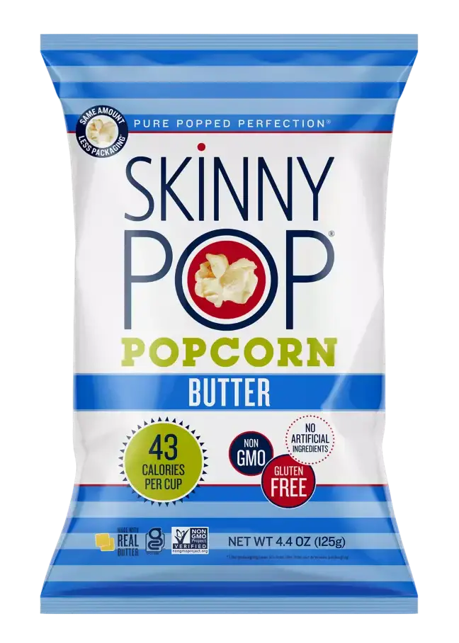 SKINNYPOP Real Butter Popcorn