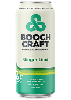BOOCHCRAFT Kombucha Ginger Lime