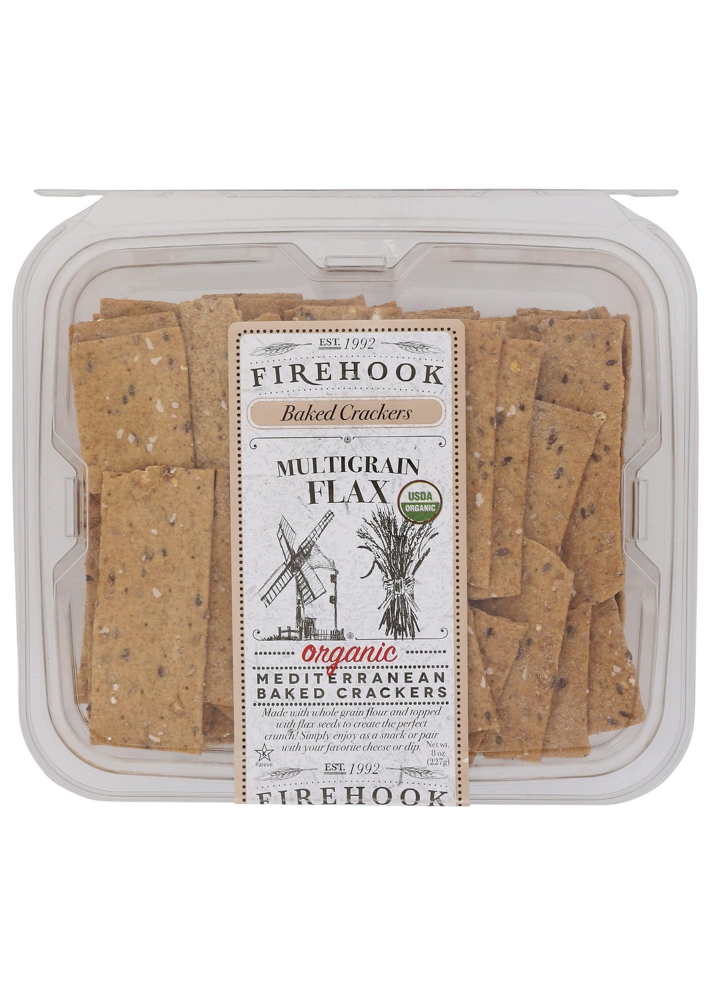 FIREHOOK Faxseed Cracker