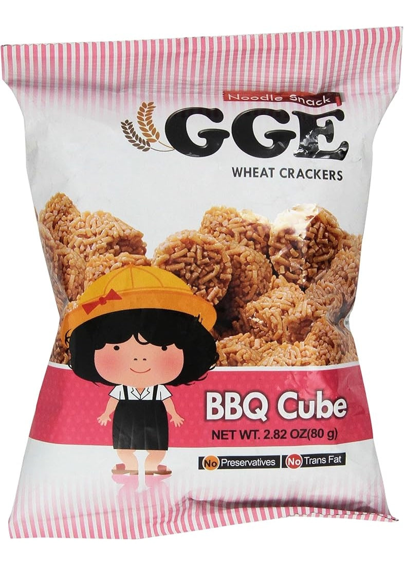 GOOD GOOD EAT Barbecue Cube Wheat Crackers