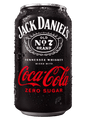 JACK DANIEL'S COCKTAILS Jack & Coke Zero Sugar