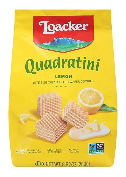 LOACKER Quadratini Lemon Wafers