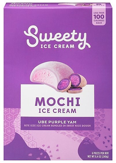 SWEETY Ube Mochi Ice Cream