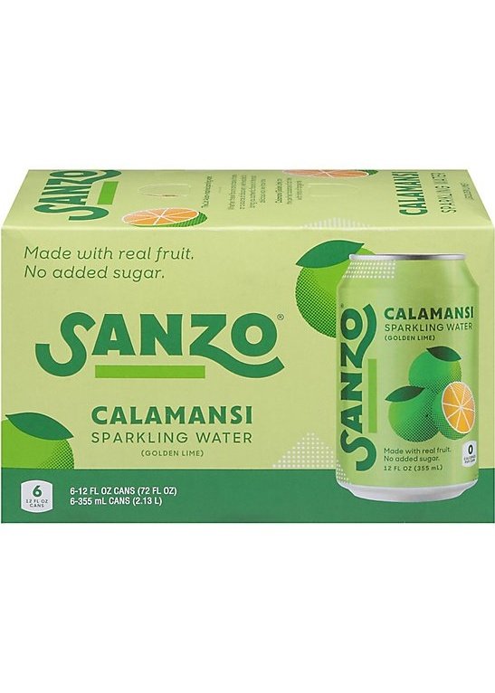 SANZO Calamansi Sparkling Water 6 Pack