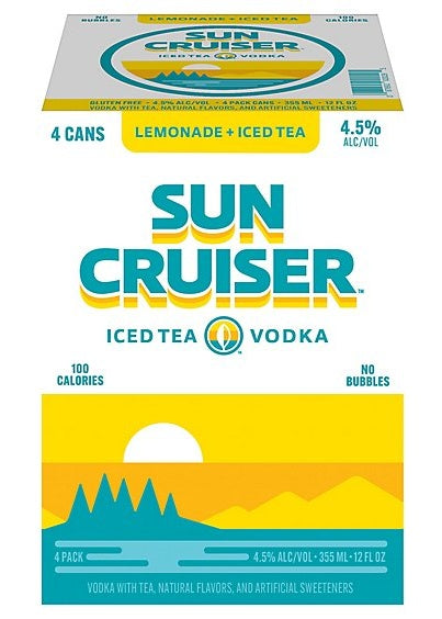 SUN CRUISER Lemonade + Iced Tea + Vodka 4 Pack