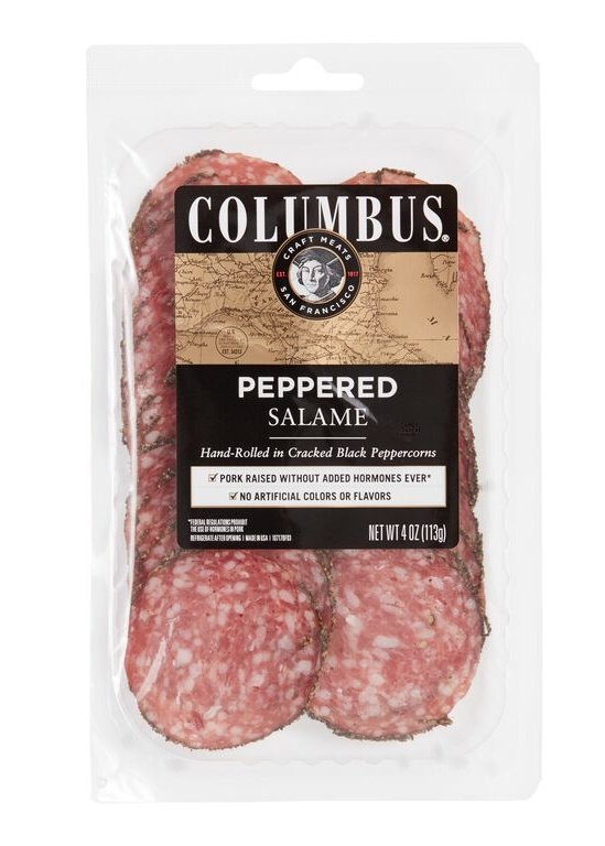 COLUMBUS Sliced Peppered Salami