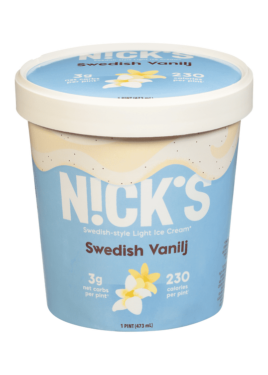 NICK'S Swedish-Style Vanilla Ice Cream