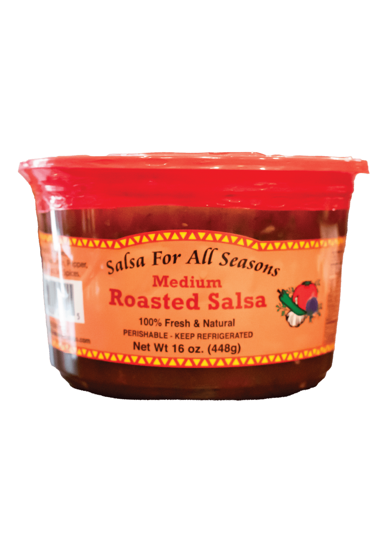 SALSA FOR ALL SEASONS Roasted Medium Salsa