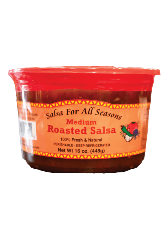 SALSA FOR ALL SEASONS Roasted Medium Salsa