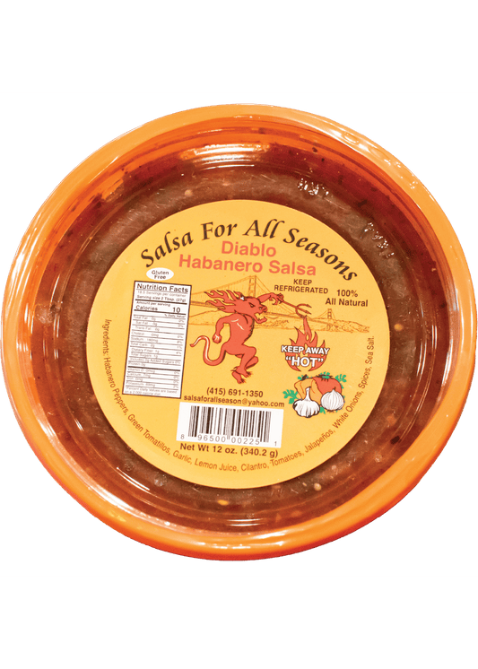 SALSA FOR ALL SEASONS Diablo Habanero Salsa