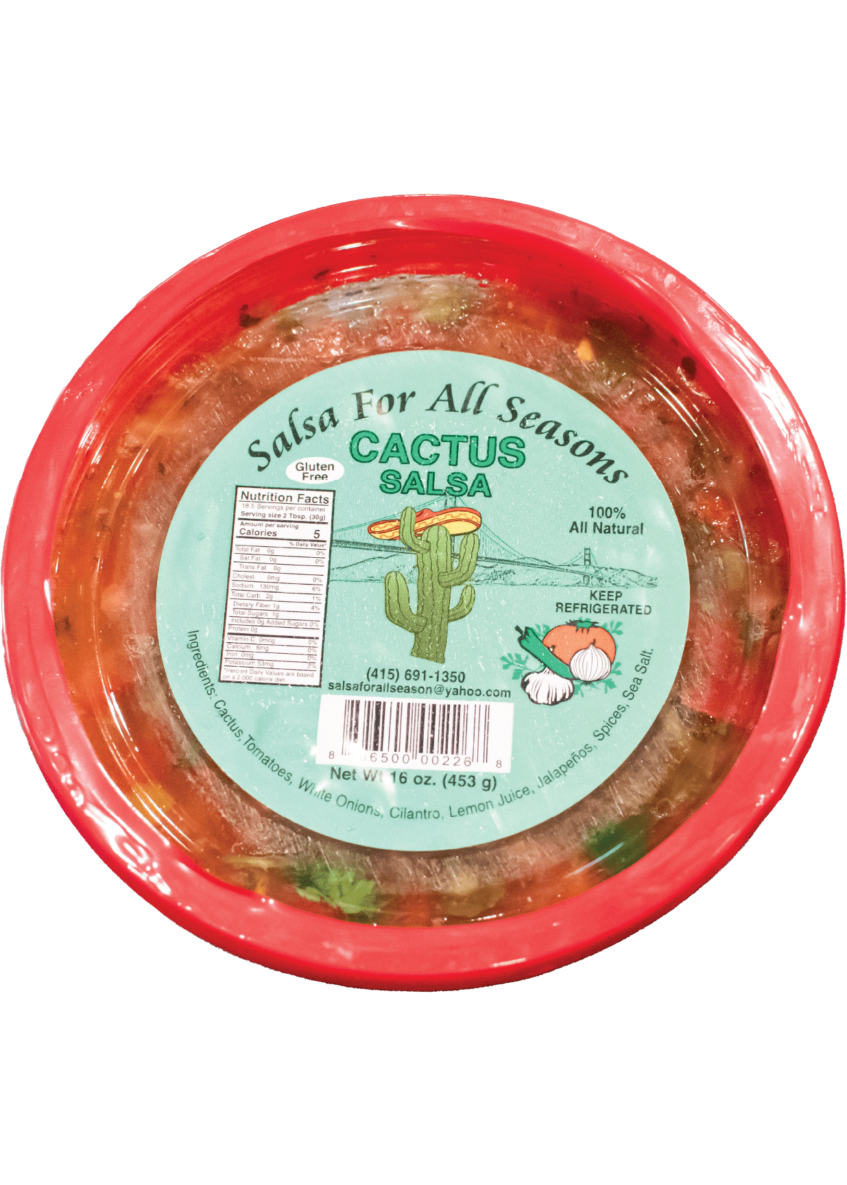 SALSA FOR ALL SEASONS Cactus Salsa