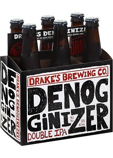 DRAKE'S BREWING Denogginizer Double IPA Bottles 6pk