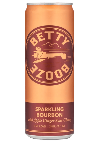 BETTY BOOZE Sparkling Bourbon With Apple Ginger Sour Cherry