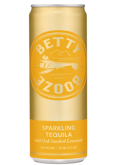 BETTY BOOZE Sparkling Tequila With Oak Smoked Lemonade