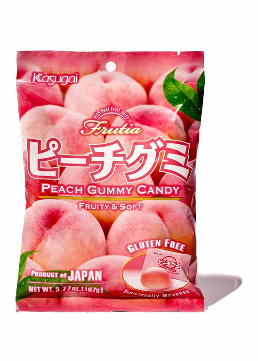 KASUGAI Frutia Peach Gummy