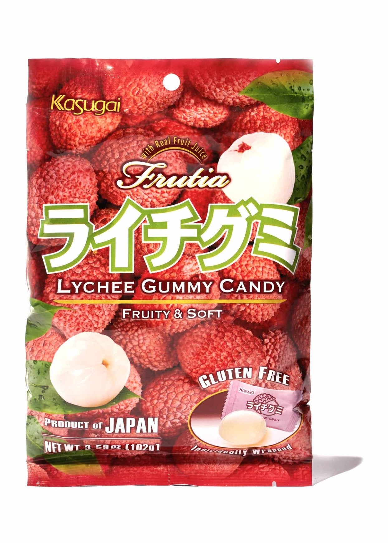 KASUGAI Frutia Lychee Gummy