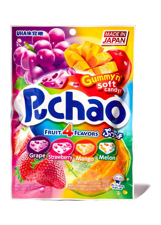 PUCHAO Gummy Candy Fruit Mix